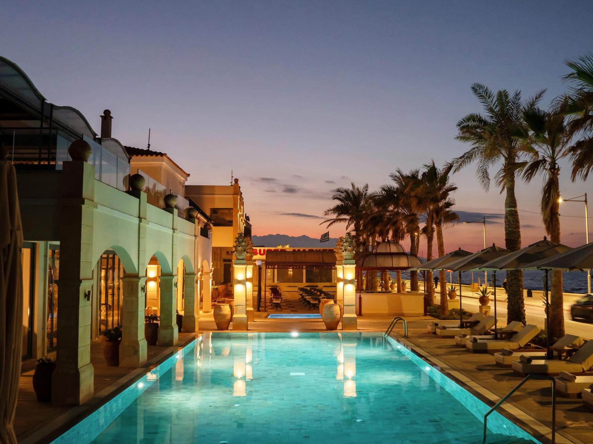Grecotel Plaza Beach House Ретимно Экстерьер фото