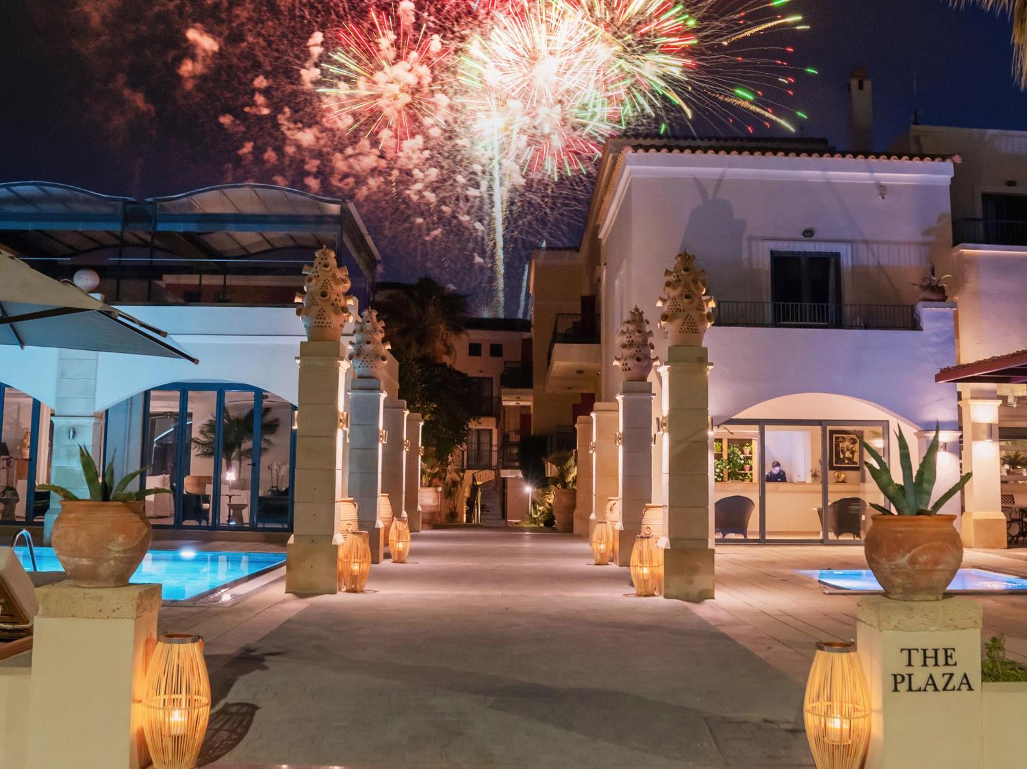 Grecotel Plaza Beach House Ретимно Экстерьер фото
